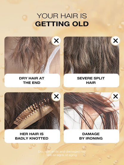 Karseell Collagen Hair Treatment Deep Repair Conditioning Argan Oil Hair Mask Essence for Dry Damaged Hair 100ml/500ml