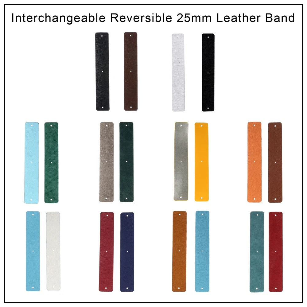 Cremo Love Cuff Bracelets Stainless Steel 25mm Bangles Manchette Femme Interchangeable Reversible Leather Band Pulseiras Badiee Stylez