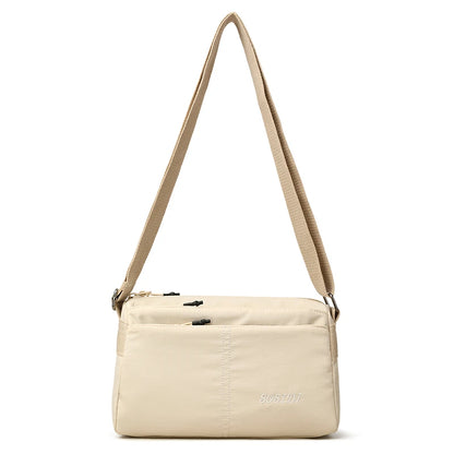 Four Layers Pockets Nylon Purses and Handbags Women Shoulder Bag Luxury Handbags Women Bags Designer Crossbody Bags for Women Rice