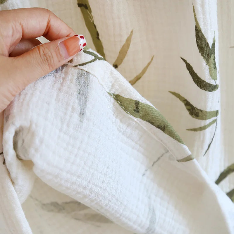 2025 Summer New Women's Two Piece Set of 100% Pure Cotton Crepe Cloth with Chest Cushion Sleepwear Sweet and Cute Home Fury