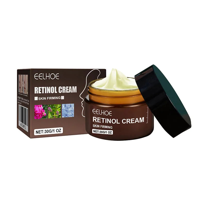 Retinol Wrinkle Remover Face Set Instant Firming Lifting Anti-Aging Serum Fade Fine Lines Whitening Korean Skin Care Products 30g