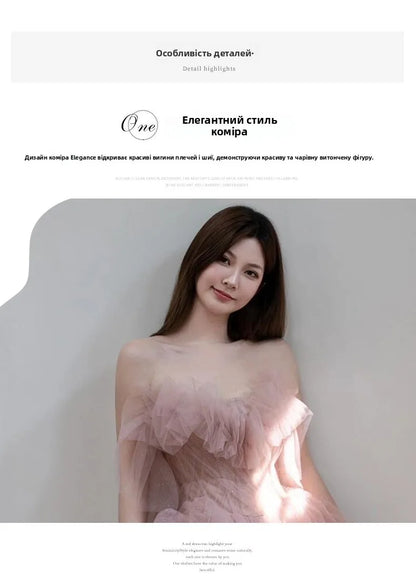 Princ Sle Wedding Dr Puffy Skirt Sweet Sle mid Waist Polyester Fiber Long Skirt No Sve Birthday Par aduation... Badiee Stylez