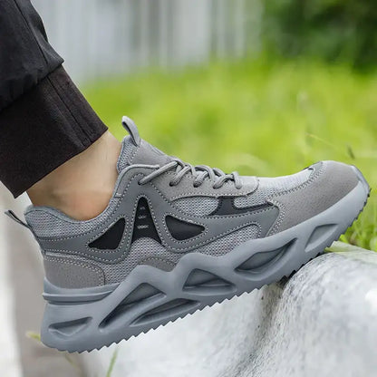 Lightweight Safety Shoes Men Women Work Shoes Steel Toe Cap Working Boots Sneakers Man Women Breathable Shoes Tactical Boots