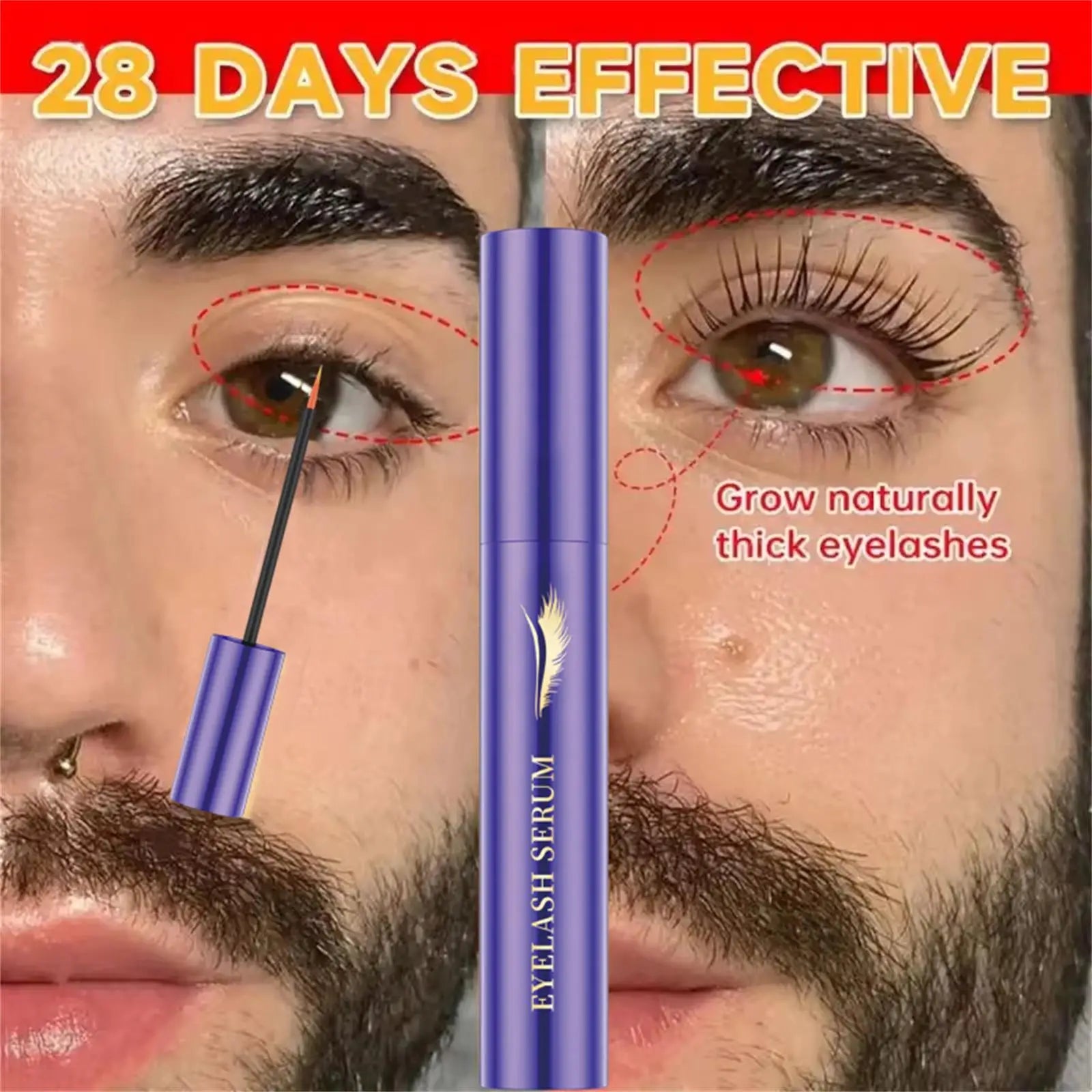 7 Days Fast Eyelash Growth Serum Eyelash Eyebrow Growth Strong Makeup Extension Treatment Thicken Care Products