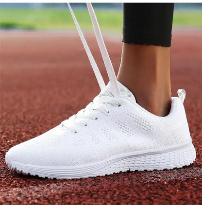 Fashion 2025 New Women's Sneakers Platform Shoes Woman Plus Size Casual Sneaker Woman Lace Up Female Sneakers Tenis Feminino Badiee Stylez