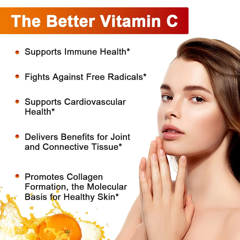Liposomal Vitamin C - Highly Absorbable, Fat Soluble Vitamin C, Immune Support, Skin Health, Powerful Antioxidant