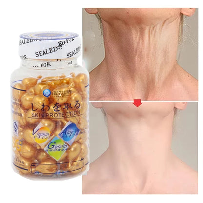 Instant Wrinkle Vitamin E Extract Face Serum Firming Anti Wrinkle Whitening Anti Aging Moisturizing Korean Skin Care Skincare