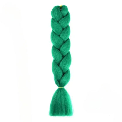 YUNLU 24Inch Synthetic Crochet Hair Extensions for White Women Box Twist 165g Jumbo Braiding Hair Pre Stretched Wholesale A24 24inches