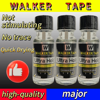 Ultra Hold Waterproof Walker Tape Lace Adhesive for Cosplay Wigs False Ears Beards - Seamless Durable Fast Gentle Application