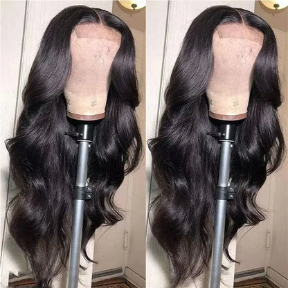 Front Body Wave Lace Wigs Human Hair Pre Pinched Human Hair Lace Closure Glueless Wigs Brazilian Human Hair Wigs For Black Women Badiee Stylez