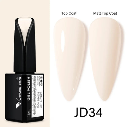 Venalisa 15ml Nail Prep Dehydrator Fast Dry Acid-Free Primer Bond Natural for Builder Jelly Gel Nail Gel Polish Color GelVarnish JD34