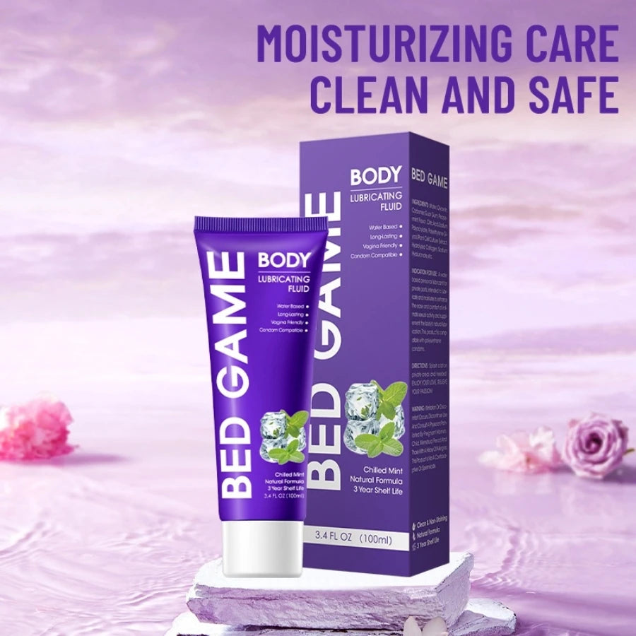 Intimate mint Lubricant Pleasure Body Erotic Oil Lubricant Adult Sex Supplies flirting for couples 200ml