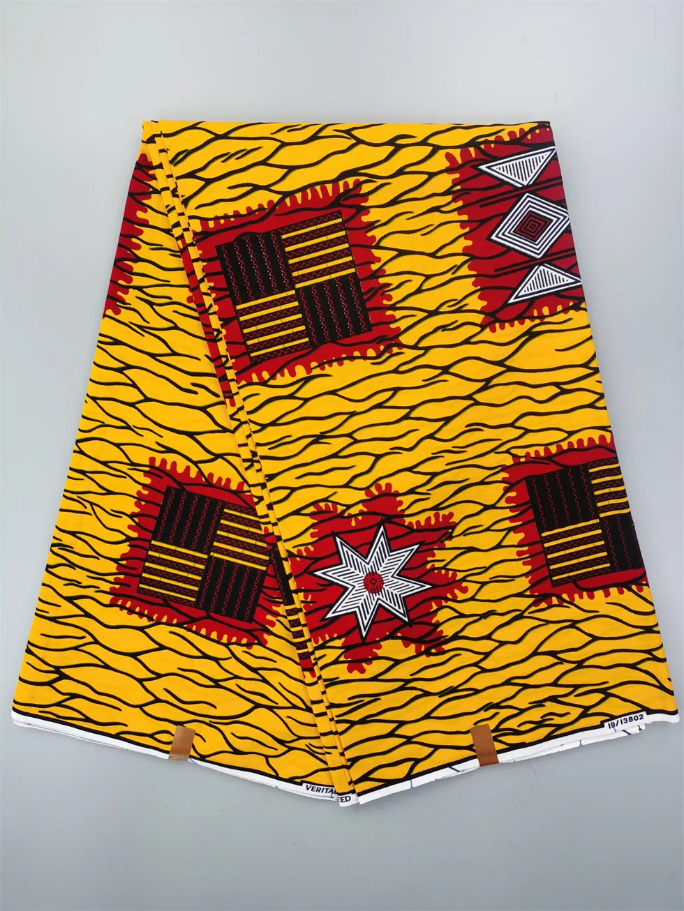 Classical Veritable Wax Guaranteed Real wax print fabric dutch hollandais pagne africa Dress 100% cotton 6yards Rose Red 6Yards 950g