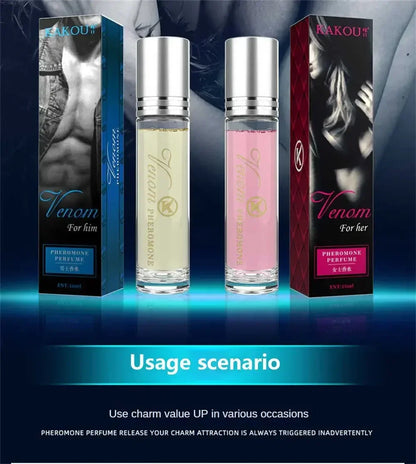 10ml Perfume for Men Women Ball Perfume Women Pheromone Men'S Essential Oil Perfume Attracts The Opposite Sex Lasting Fragrance - Badiee Stylez