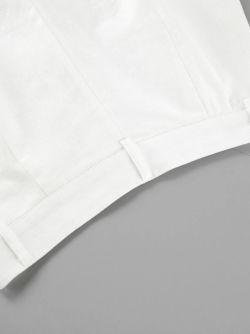 Marthaqiqi Loose Cotton Women'S Pajamas Sets Sexy V-Neck Sleepwear Tank Tops Nightwear Casual Shorts Femme Summer Pyjamas Suits