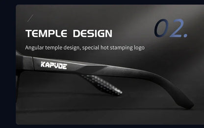 Kapvoe Sports UV400 Glasses New Polarized Cycling Sunglasses for Man MTB Running Outdoor Hiking Glasses Eyewear Bicycle Goggles