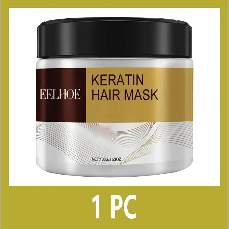 Hair Membrane Natural Repair Hair Mask Prevent Dryness Split Ends Repair Damage Frizz Tangles Soft Smooth Hair Care Products 1PC