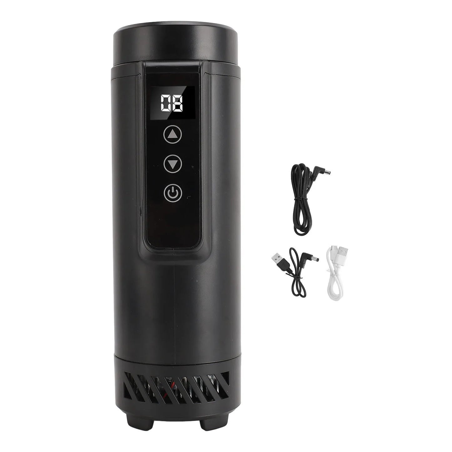 Insulin Cooler Box 30H Medication Cooler for Travel Digital Temp Control Mini Refrigerated Holds Up 5 Insulin Pens for Outdoor Black