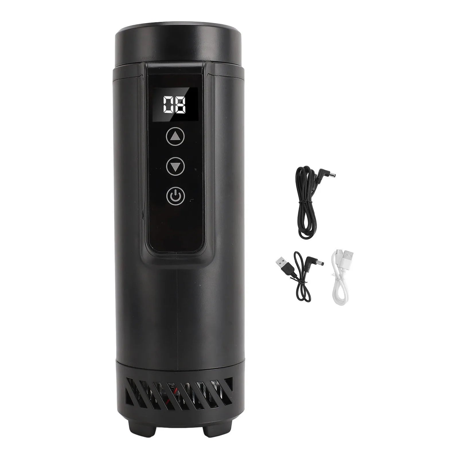 Insulin Cooler Box 30H Medication Cooler for Travel Digital Temp Control Mini Refrigerated Holds Up 5 Insulin Pens for Outdoor Black