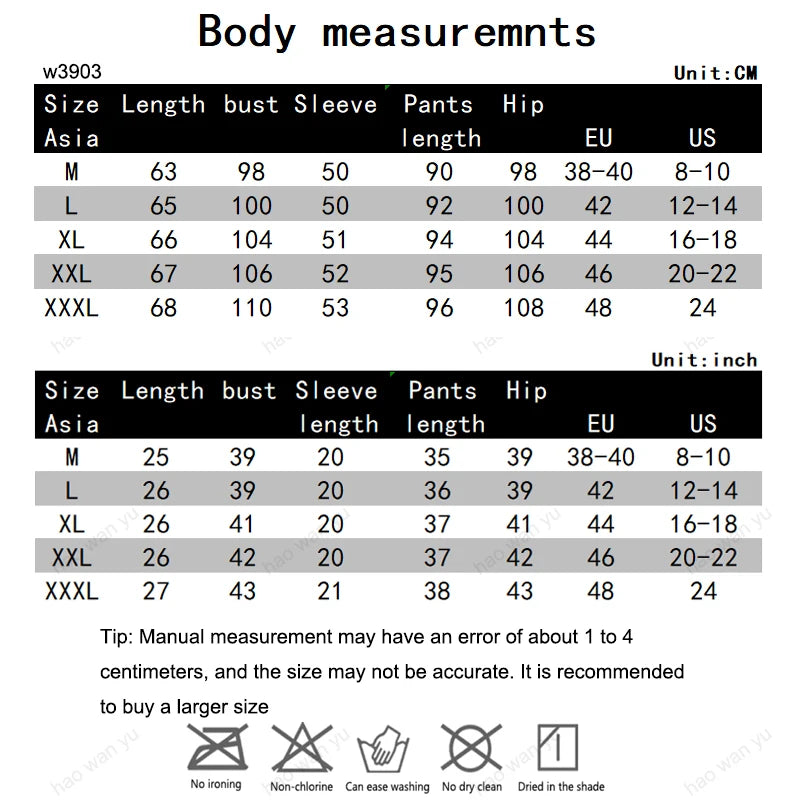 Women's Pajamas Two-Piece Casual Cute Comfortable Sleepwear Homewear Set Tops and Trousers Nightwear Lounge Wear Autumn Winter