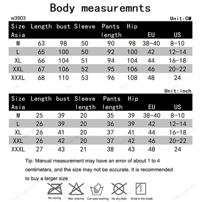 Women's Pajamas Two-Piece Casual Cute Comfortable Sleepwear Homewear Set Tops and Trousers Nightwear Lounge Wear Autumn Winter
