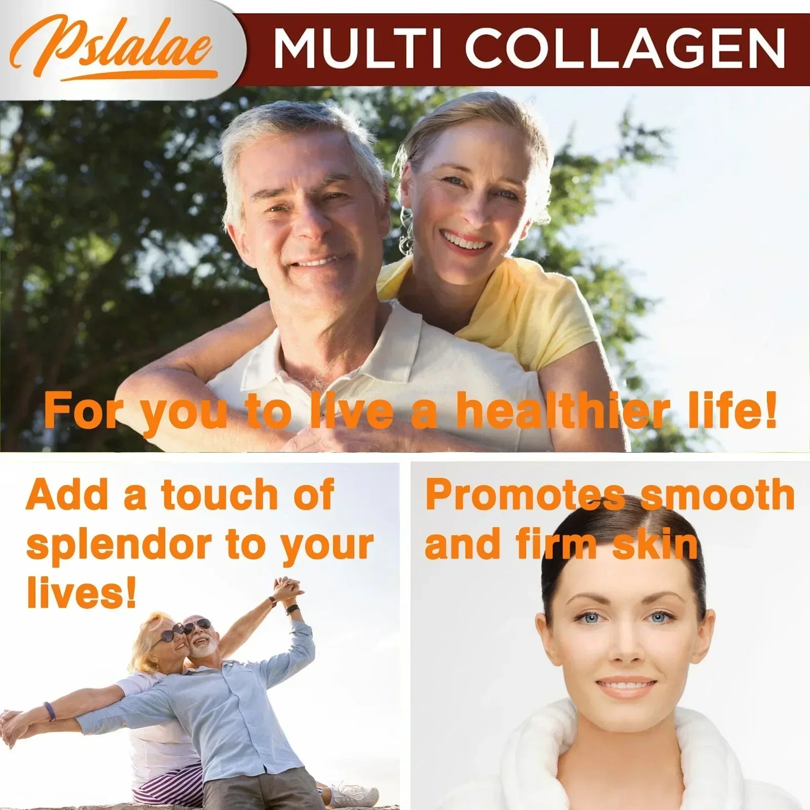 Multi Collagen Capsules - for Skin, Hair, Nails & Bone Health, Supports Joint, Digestive and Immune System Health