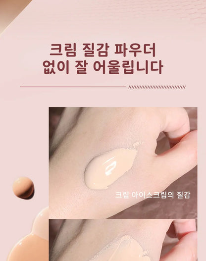 SANDELA Matte Silky Moisturizing Foundation Long Lasting Air Cushion Bb & Cc Cream Cushion
