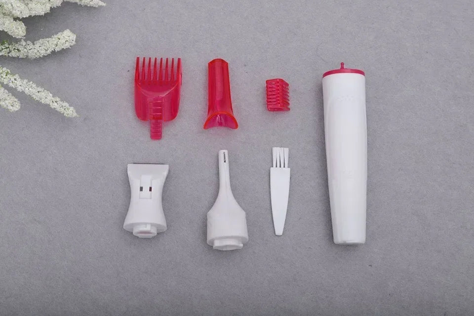 Multifunction 5 In 1 Electric Epilator For Women Hair Remover Shaver Razor For Eyebrow Underarm Bikini Leg Depilador Feminino