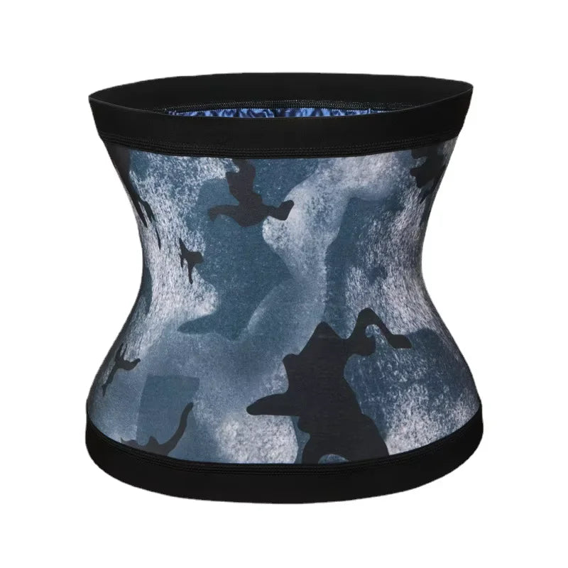 Men Sauna Suits Waist Trimmer Belly Wrap Workout Sweat Band Abdominal Trainer Weight Loss Shaper Tummy Control Slimming Belts