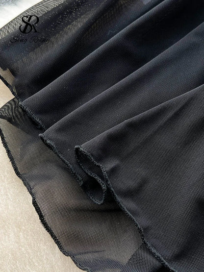 SINGREINY Transparent Lace Sexy Nightwear Sleeveless Slim Backless Short Dress Women Strap Floral Mesh Sheer Erotic Nightdress