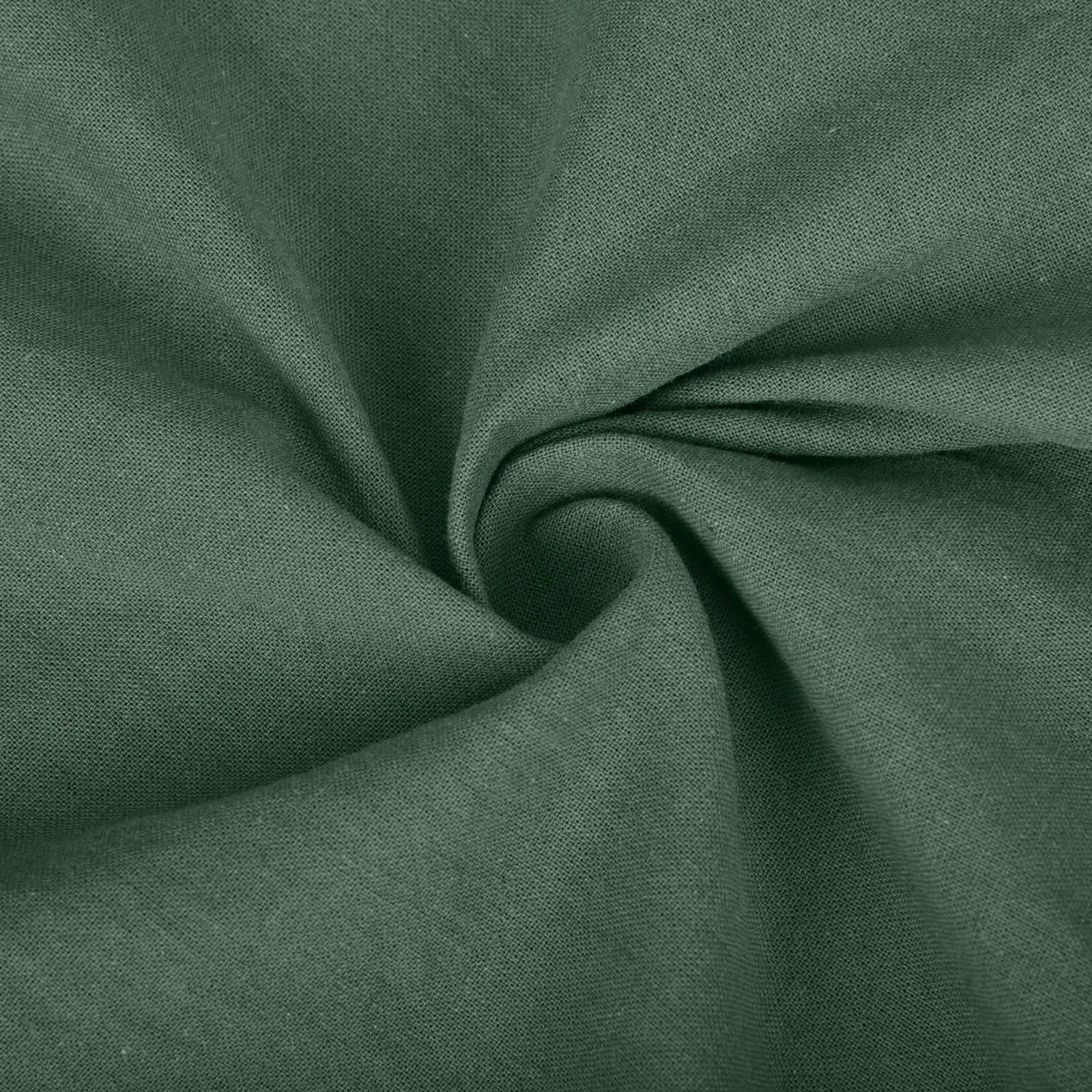 Female Fashion Solid Color Elastic High Waist Pocket Button Up Loose Cotton Linen Five Length Shorts Summer Soft Comfort Pants