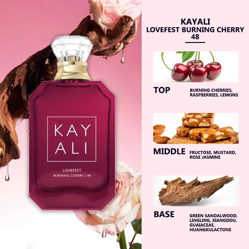 KAYALI 100ml Elegant Women's Perfume – 5 Irresistible Scents with Sweet Fruity Floral Notes Warm Woody Base Romantic Fragrance - Badiee Stylez