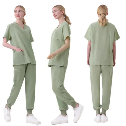 Wholesale Operating Room Medical Uniform Scrubs Hospital Working Scrubs Set Medical Supplies Nurse Dental Surgery Suit Workwear Badiee Stylez
