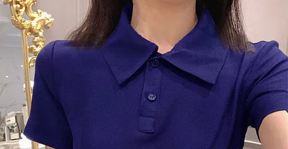 Hebe Sle Retro Collar Little Bla Dr Women Sweet And Spicy Waist Cinching Summer ort Sve High Waist A-Line Dr