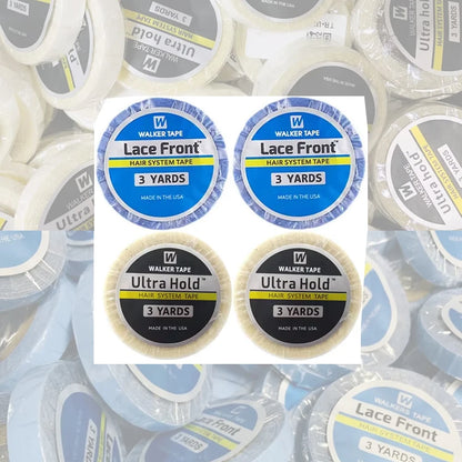 Wholesale 5/10PCS 3YARDS 0.8cm WALKERS TAPE Lace Front Hair SystemTape Extension Ultra Hold Walker Tape double wig adhesive