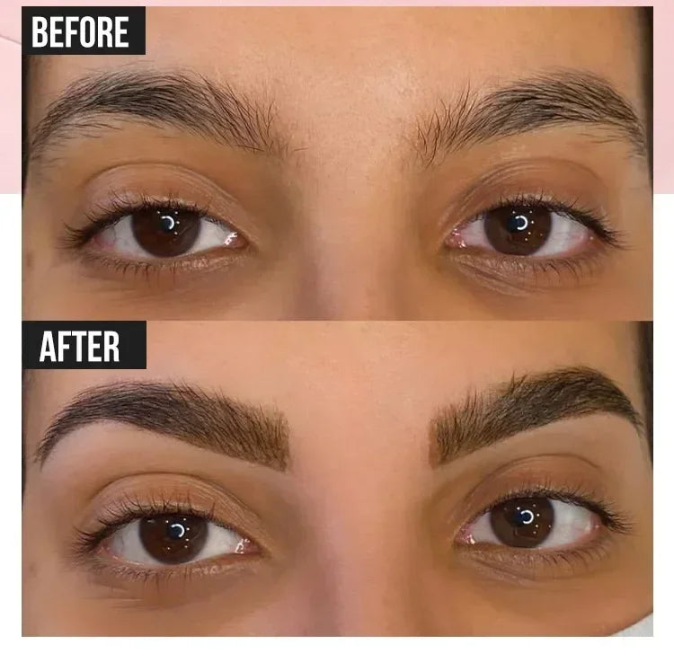 Waterproof Peel Off Eyebrow Gel Semi-Permanent Eye Brow Enhancer Tattoo Tint Long-lasting Black Brown Dye Eyebrow Cream Cosmetic