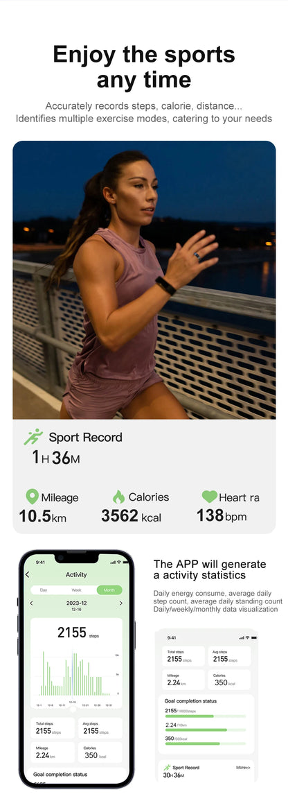 2024 COLMI R02 Smart Ring with Charging Case for Men Women, Battery Life, 39 Days, Health Monitor, 5ATM Waterproof Badiee Stylez