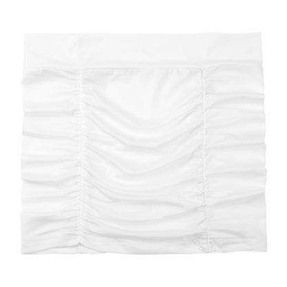 Womens Sexy Bodycon Mini Skirt Ruched Elastic Bands Semi-Sheer Skirt Hip Wrap Lingerie Nightwear Pencil Pole Skirt for Nightclub