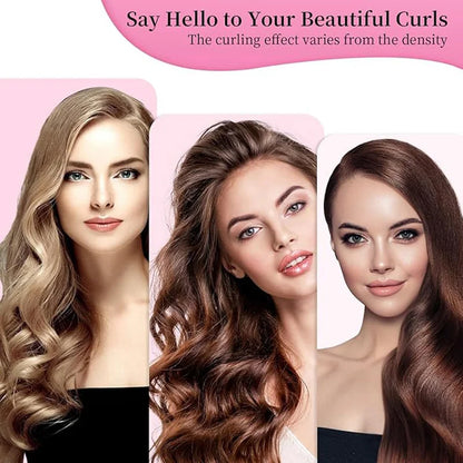 6-piece sleep styling set, no heat curling tool, women's overnight curling set. Badiee Stylez