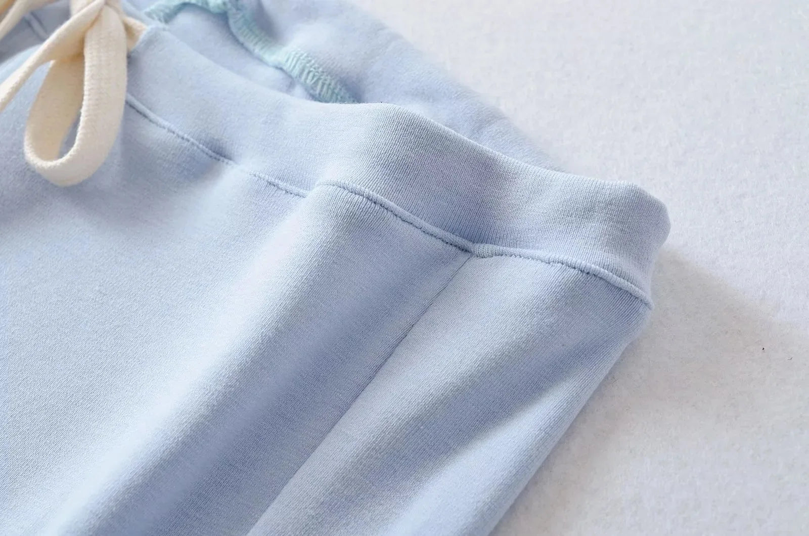 High waisted wide leg micro flared pants spring new style with a drooping feel, home stretch casual pants pantalones mujer