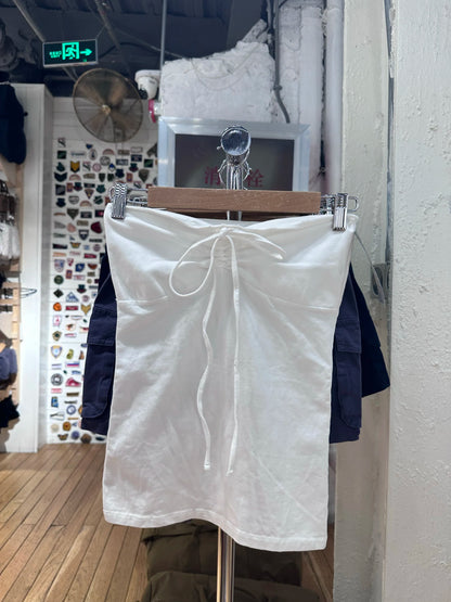 Floral Print Bow V Neck Camis Women Chic Lace Trim Sleeveless Slim Crop Tops Vest Sweet Casual Fashion Raw Hem Tank Top Y2k New New white One Size