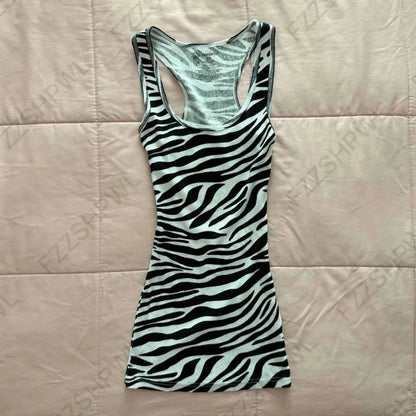 Kawaii Clothes Classic Minimalist Casual Fashion Stripe Streetwear High street Top Harajuku Graphic Print Punk Rock Goth E-girl Badiee Stylez