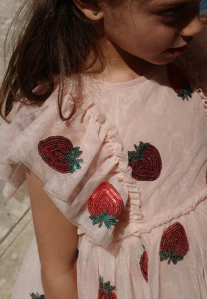 2025 Girls Party Princess Dress KS Kids Sequin Mesh Dresses Girl Full Print Dress Carnival Party Baby Cute Skirt Children Gifts