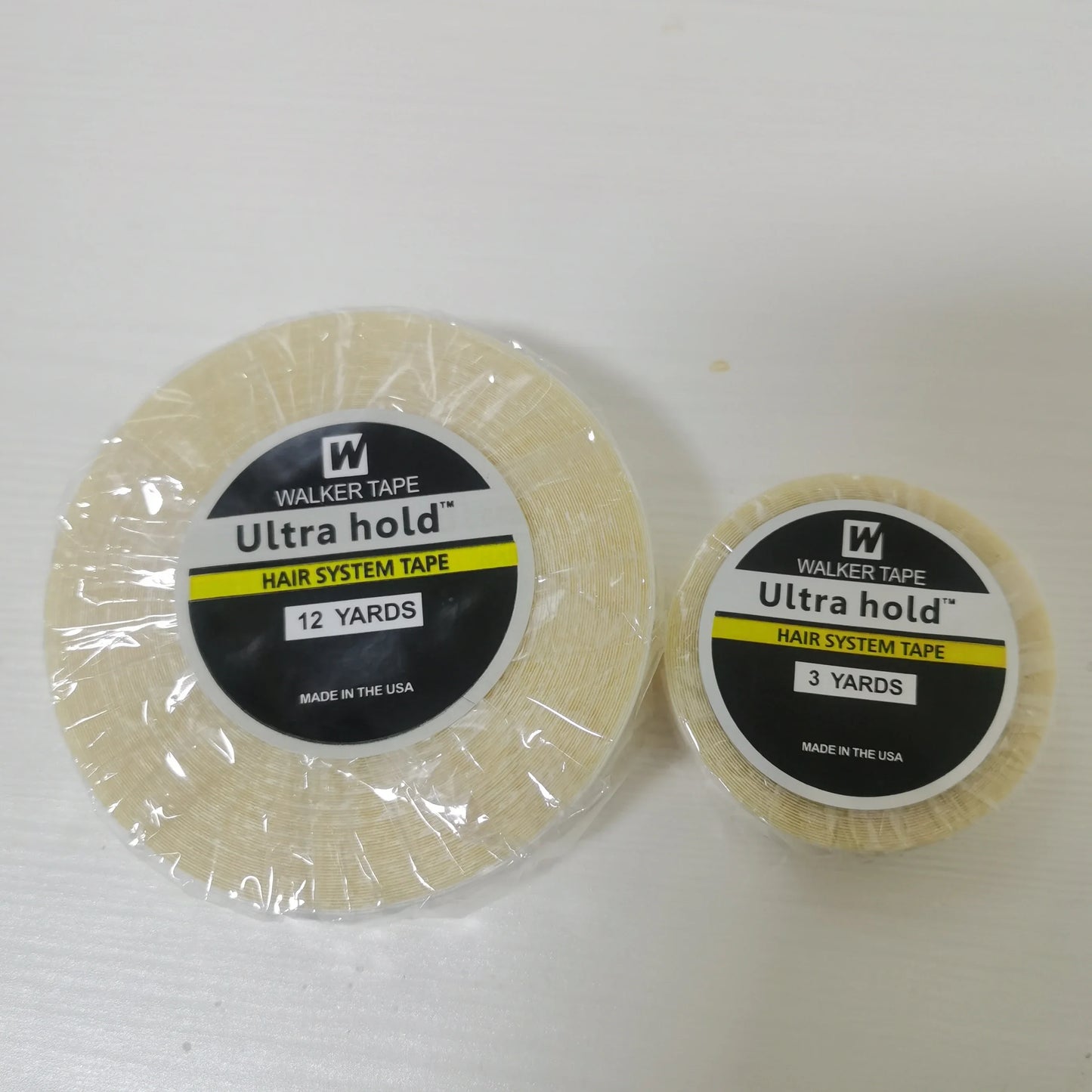 Lace Wig Tape Glue for Hair Extensions Ultra Hold Adhesive Tape Glue for Wig 3/12 Yard Lace Wig Glue Hair System Tape For Toupee