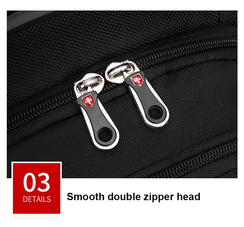 Waterproof 15.6/17.3 Inch Laptop Backpack Men USB Charging Swiss Backpack Travel Women Rucksack Male Vintage School Bag Mochila