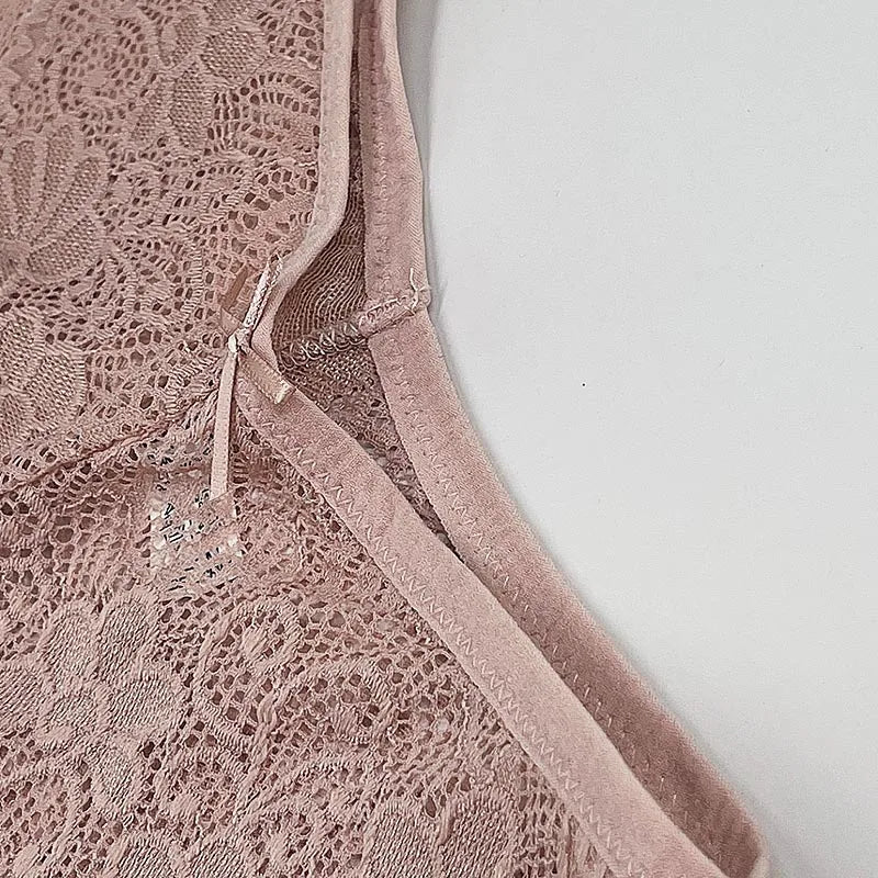 5 PCS/Set Mesh Briefs M-2XL Lace Panties Sexy Transparent Underwear Low Rise Panties Girls Intimates Lingeri Badiee Stylez