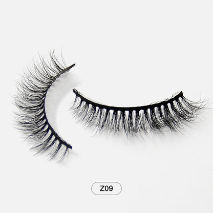 Dropshiping Makeup Mink Lashes Fluffy Soft Full Fake Eyelashes Natural False Eyelashes Wispy Lash Extension Z09 CHINA