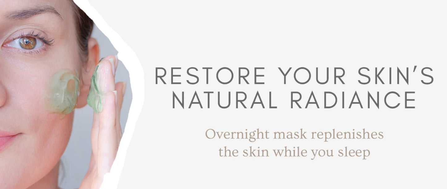 Arbutin Sleep Facial Mask Antioxidant Brightening Skin Tone Overnight Mask Soothe Stressed Skin Barrier-Boosting Dryness Redness