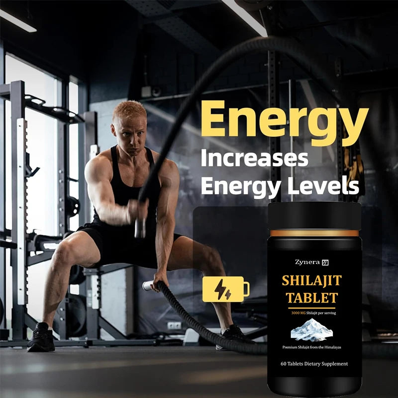 Male Enhancing Supplement With Shilajit Tablets Support for Sperm Quality Natural Muscle Builder Enlargement Pills Stamina Man