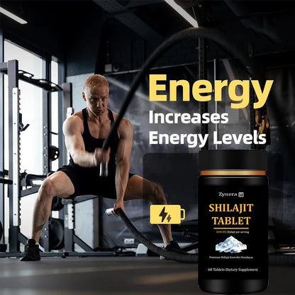 Male Enhancing Supplement With Shilajit Tablets Support for Sperm Quality Natural Muscle Builder Enlargement Pills Stamina Man
